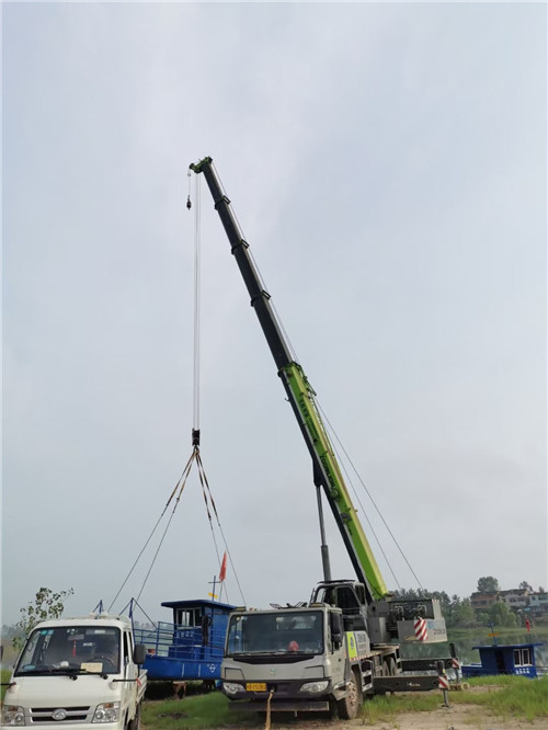 神农架桥梁建设吊装案例